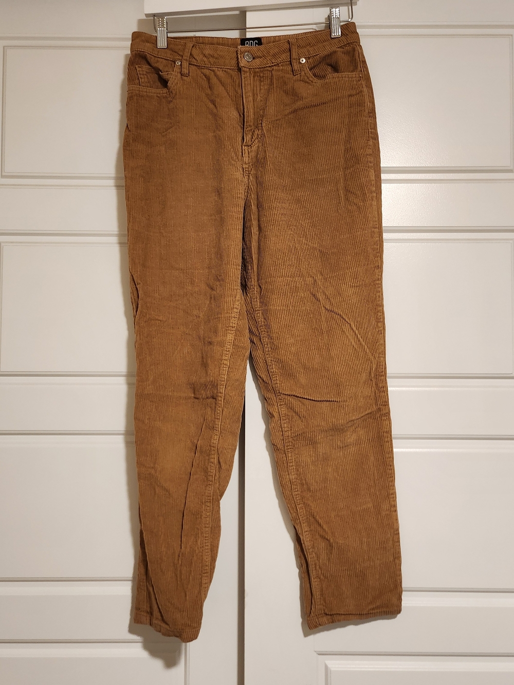 BDG Corduroy Trousers in Caramel Brown